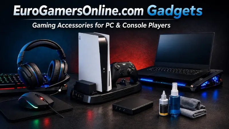 EuroGamersOnline.com Gaming Gadgets: Ultimate Guide to Accessories for PC and Console Players